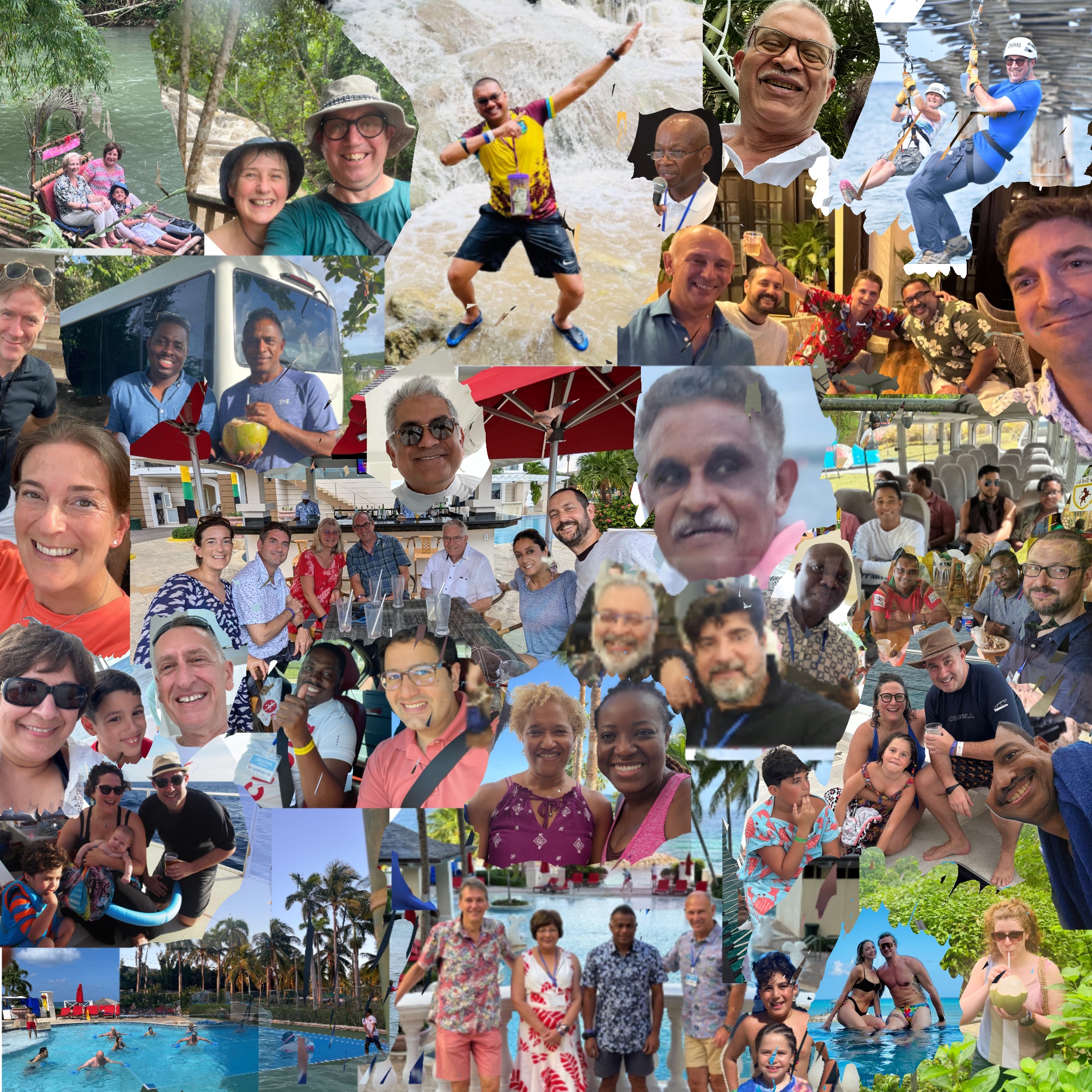 CAPRAS social event collage